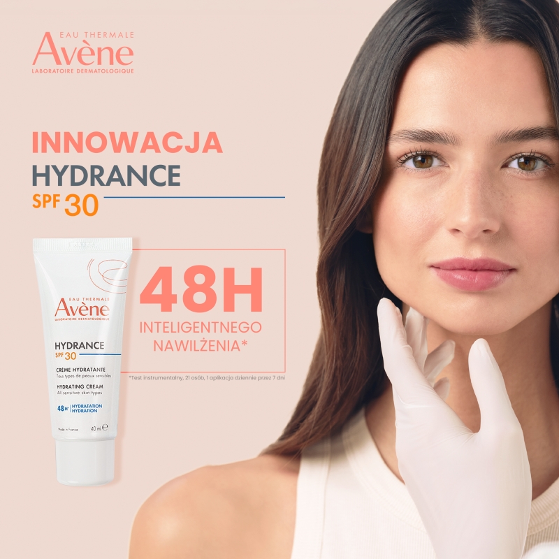 AVENE Hydrance, krem nawilżający na dzień, SPF 30, 40 ml