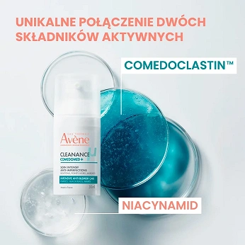 Avene Cleanance Comedomed +, krem-żel przeciw niedoskonałościom, 30 ml