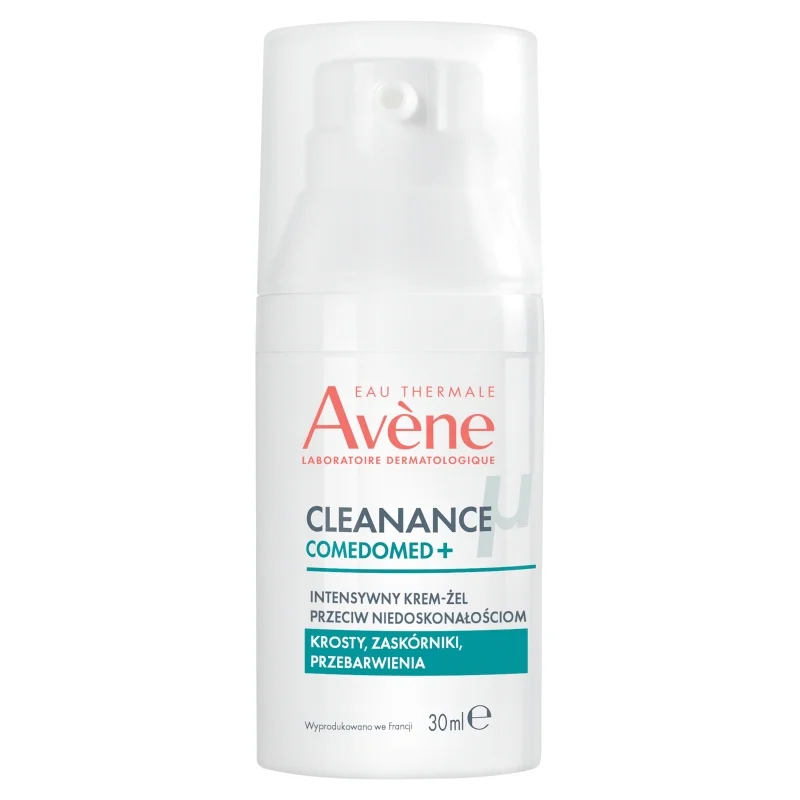 Avene Cleanance Comedomed + krem-żel przeciw niedoskonałościom, 30 ml