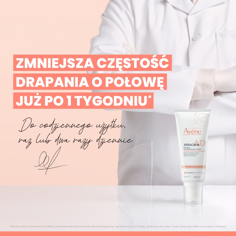 Avene XeraCalm A.D, balsam, 200 ml