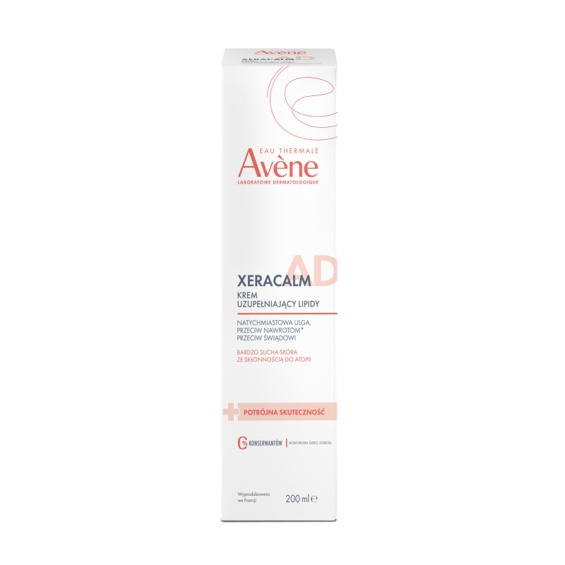 Avène Xera Calm A.D krem uzupełniający lipidy, 200 ml