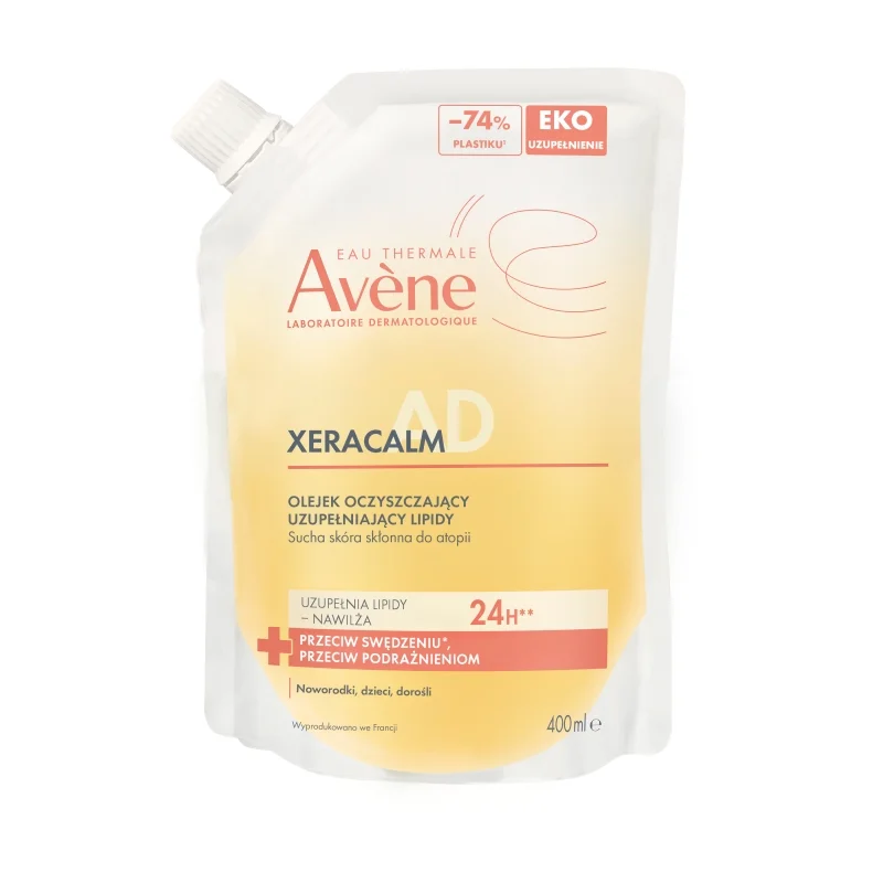 Avene XeraCalm A.D olejek oczyszczający, refil, 400 ml