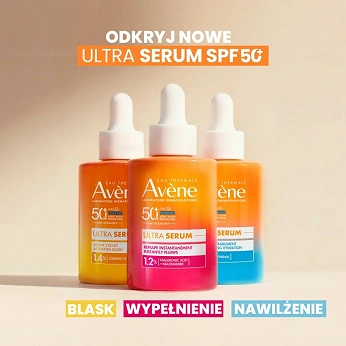 Avene Ultra, serum, długotrwale nawilżające, 30 ml
