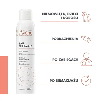 AVENE Woda termalna, aerozol, 300 ml