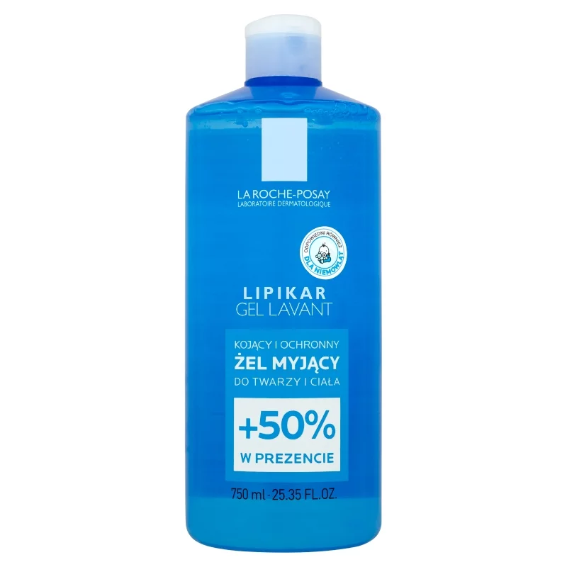 La Roche-Posay Lipikar Gel Lavant żel myjący do twarzy i ciała, 750 ml