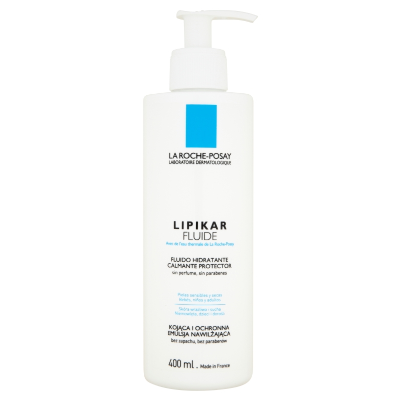 La Roche-Posay Lipikar Fluide, emulsja nawilżająca do ciała, 400 ml