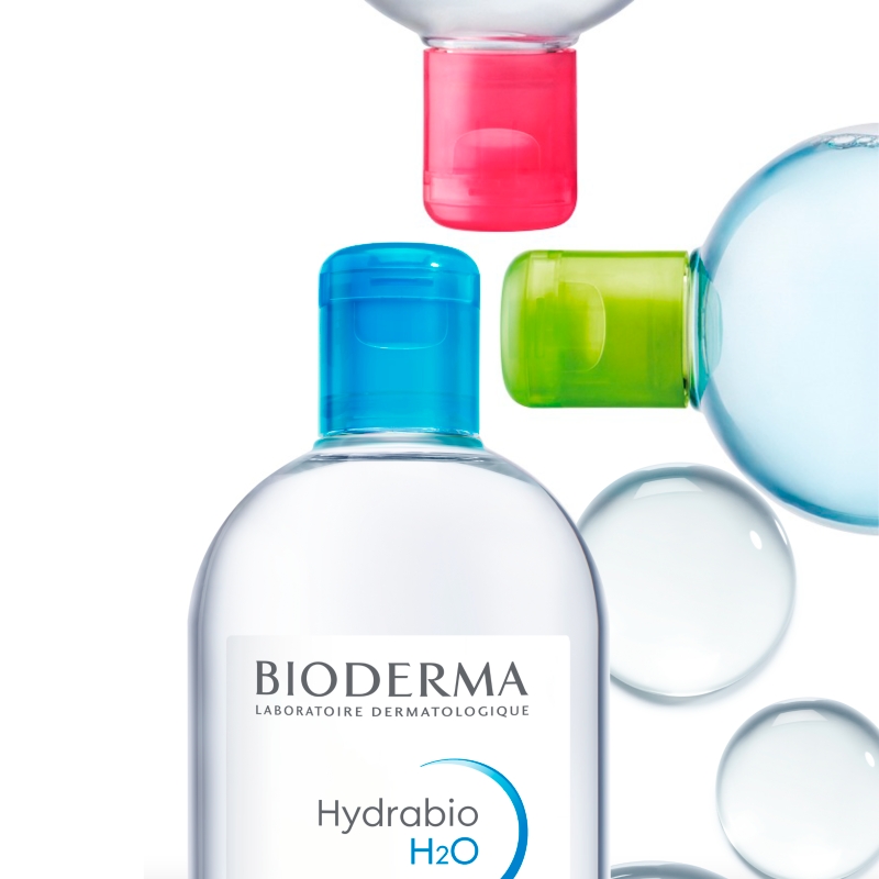 Bioderma Hydrabio H2O, plyn micelarny do demakijażu, 500 ml