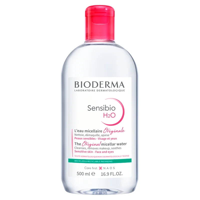 Bioderma Sensibio H2O  płyn micelarny do demakijażu, 500 ml