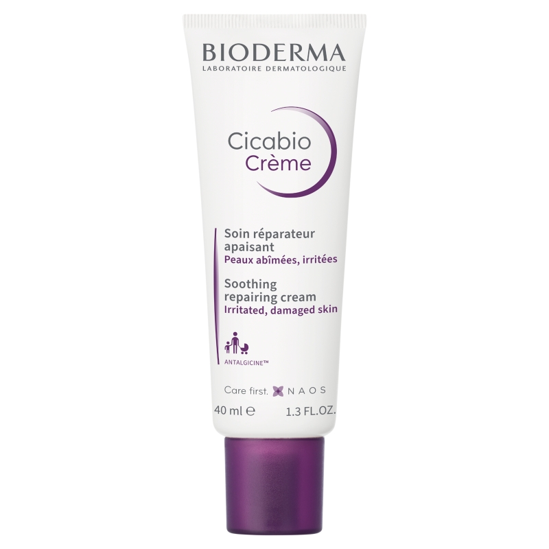 BIODERMA Bioderma Cicabio Creme, Krem naprawczo-kojący, 40 ml