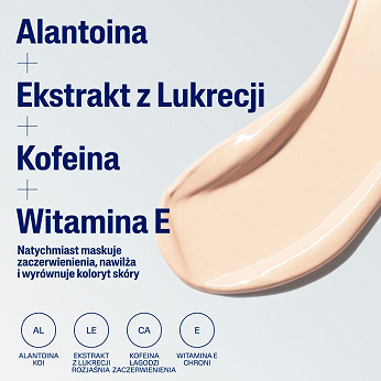 Cetaphil PRO Redness Control, krem nawilżający do twarzy dla skóry wrażliwej i naczynkowej, SPF 30, 50 ml
