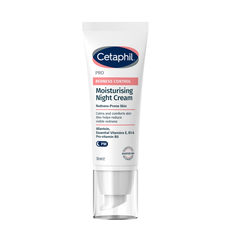 Cetaphil PRO Redness Control, krem nawilżający na noc, 50 ml