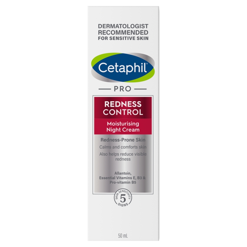 Cetaphil PRO Redness Control krem nawilżający na noc, 50 ml
