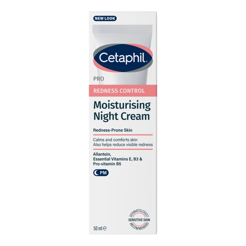 Cetaphil PRO Redness Control krem nawilżający na noc, 50 ml