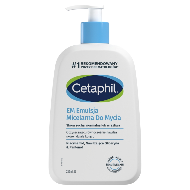 Cetaphil Em  emulsja micelarna do mycia z pompką, 236 ml