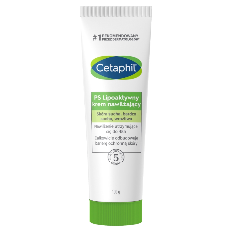 Cetaphil PS, krem lipoaktywny nawilżający do skóry bardzo suchej, 100 g