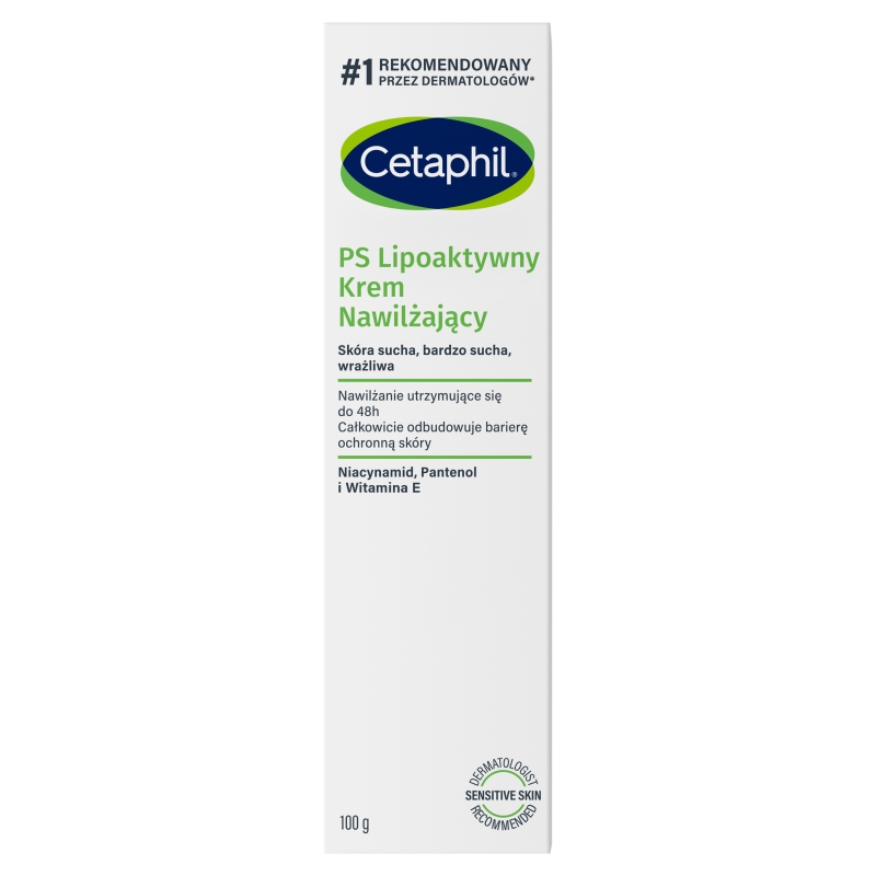 Cetaphil PS krem lipoaktywny nawilżający do skóry bardzo suchej, 100 g