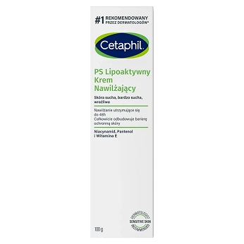 Cetaphil PS, krem lipoaktywny nawilżający do skóry bardzo suchej, 100 g