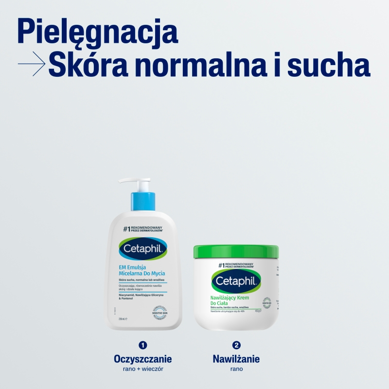Cetaphil , krem nawilżający do suchej i bardzo suchej skóry ciała, 453 g