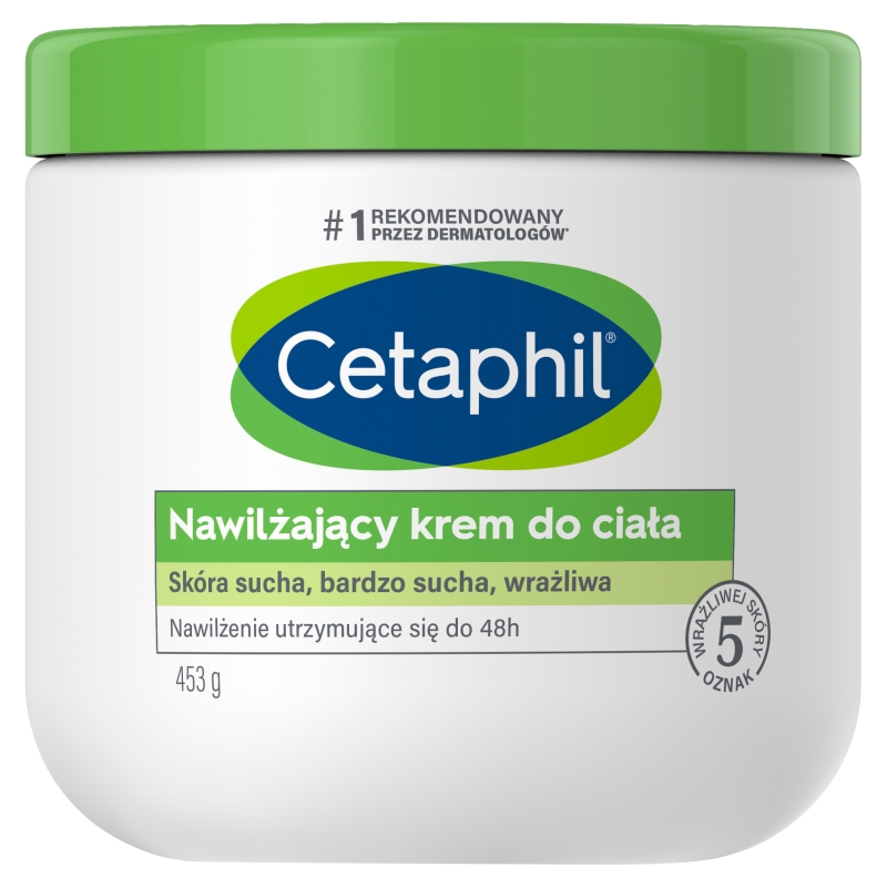 Cetaphil  krem nawilżający do suchej i bardzo suchej skóry ciała, 453 g