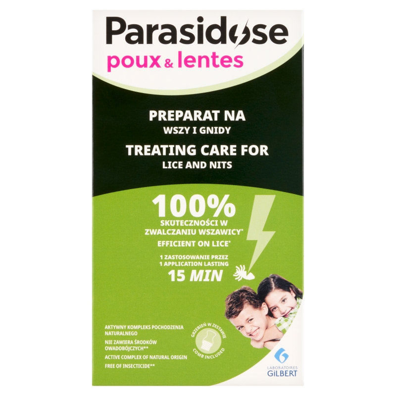 Parasidose kuracja na wszy i gnidy, 100 ml