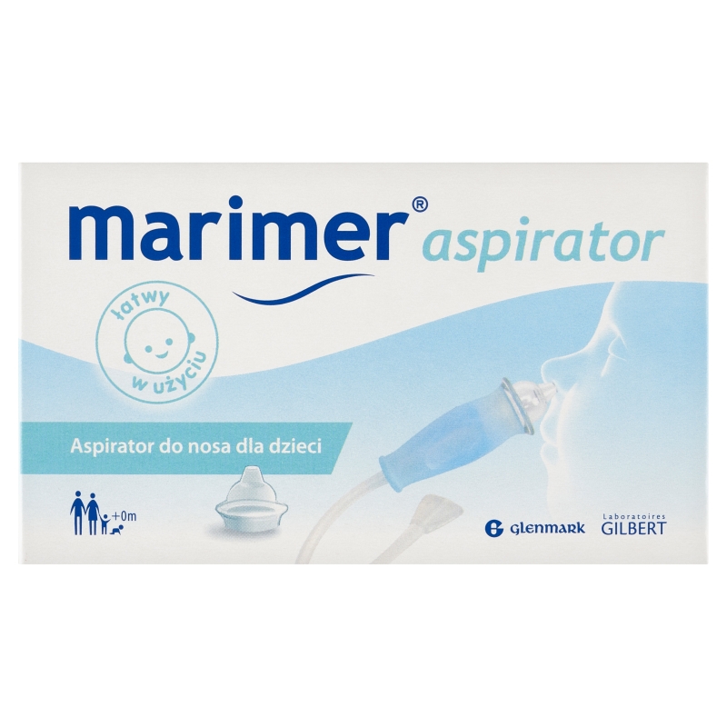 Marimer aspirator , aspirator do nosa dla dzieci, 1 szt.