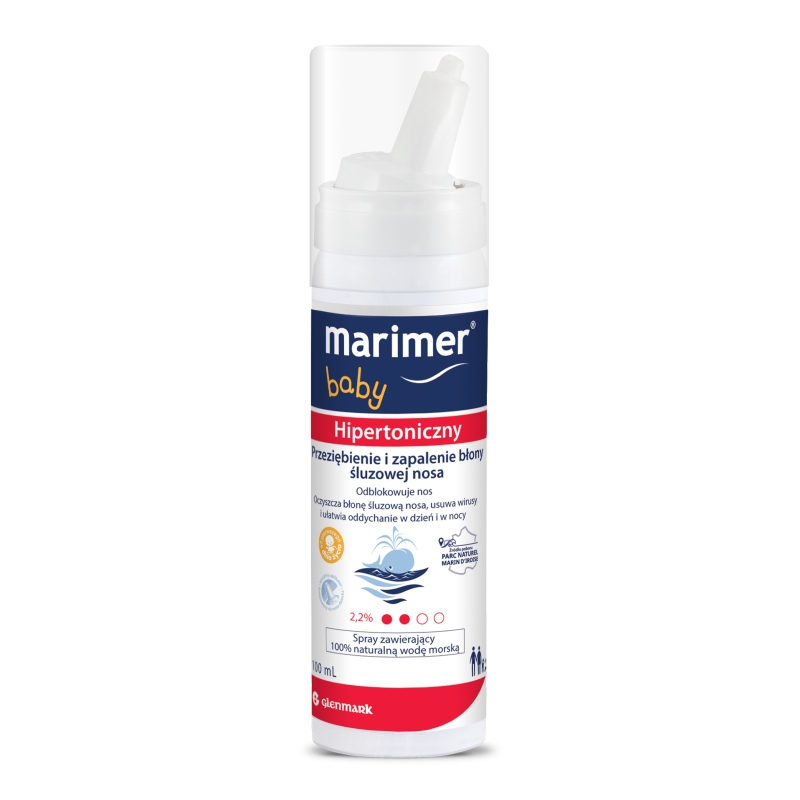 Marimer Baby spray hipertoniczny , do nosa dla dzieci, 100 ml