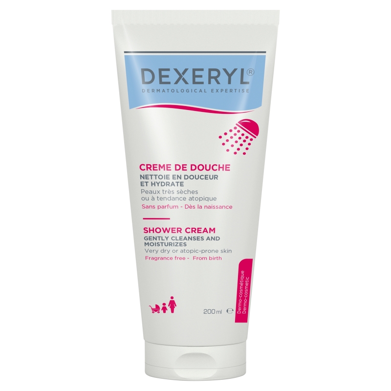 Dexeryl Shower krem myjący pod prysznic, 200 ml