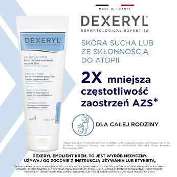 Dexeryl, krem emolientowy, 250 g