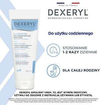 Dexeryl, krem emolientowy, 250 g