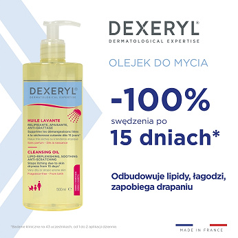 Dexeryl, olejek do mycia, 500 ml