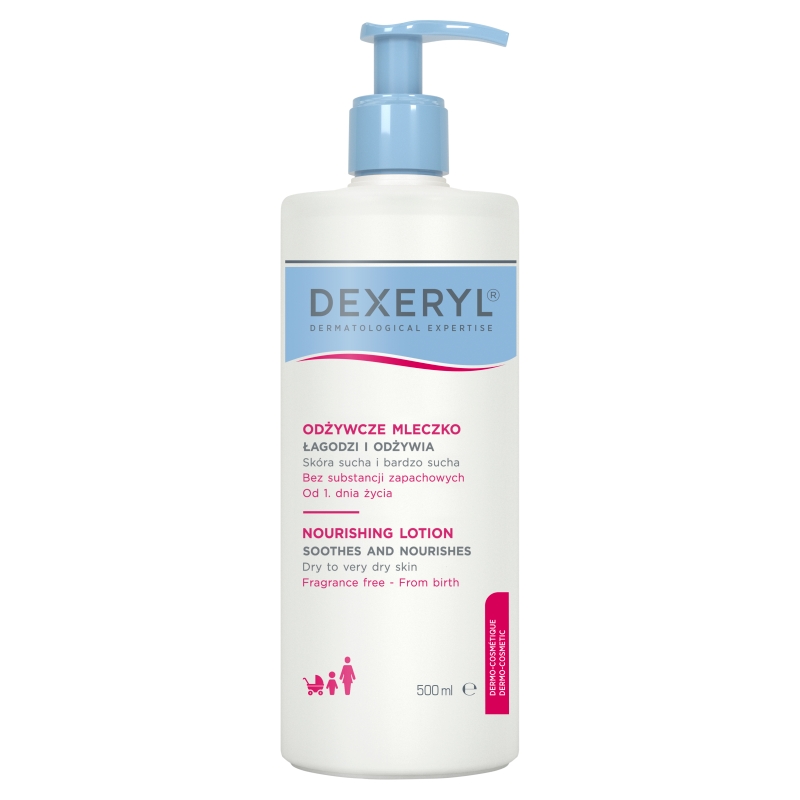 Dexeryl, mleczko odżywcze, 500 ml