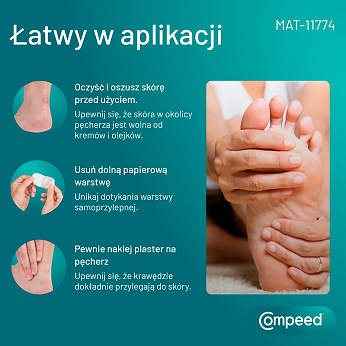 Compeed Plastry na pęcherze , różne rozmiary, 5 szt.