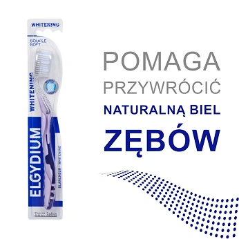 Elgydium Microball Whitening, średnia, 1 szt.