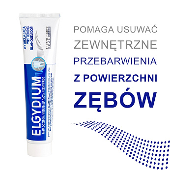 Elgydium Whitening, wybielająca pasta do zębów, 75 ml