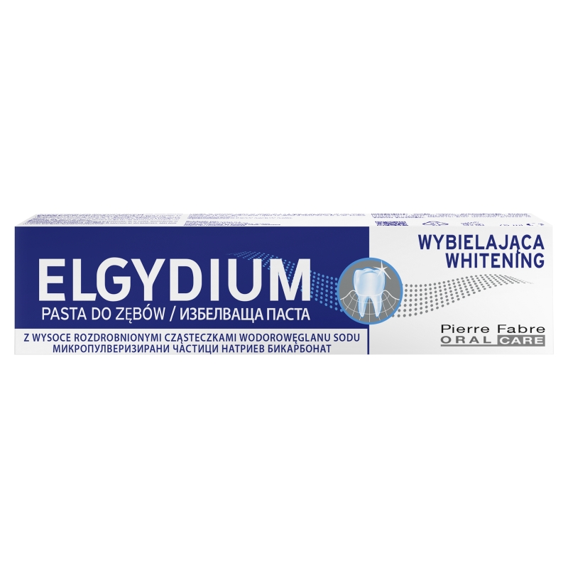 Elgydium Whitening wybielająca pasta do zębów, 75 ml