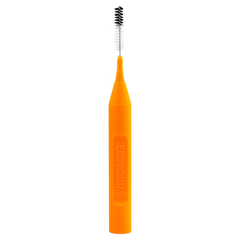 ELGYDIUM CLINIC Mono Compact 3, pomarańczowa szczoteczka międzyzębowa,
