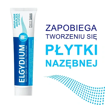 Elgydium Anti Plaque, pasta do zębów antybakteryjna, 100 g