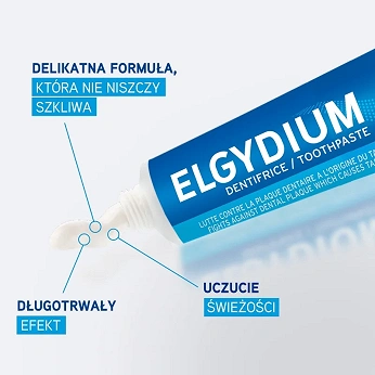 Elgydium Anti Plaque, pasta do zębów antybakteryjna, 100 g