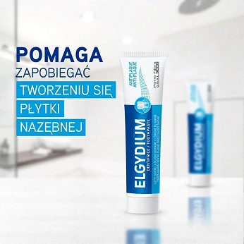 Elgydium Anti Plaque, pasta do zębów antybakteryjna, 100 g