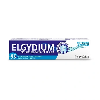 Elgydium Anti Plaque, pasta do zębów antybakteryjna, 100 g