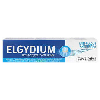 Elgydium Anti Plaque, pasta do zębów antybakteryjna, 100 g