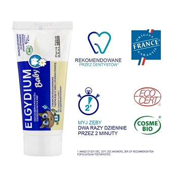 Elgydium Baby, Żel do zębów dla dzieci, 30ml