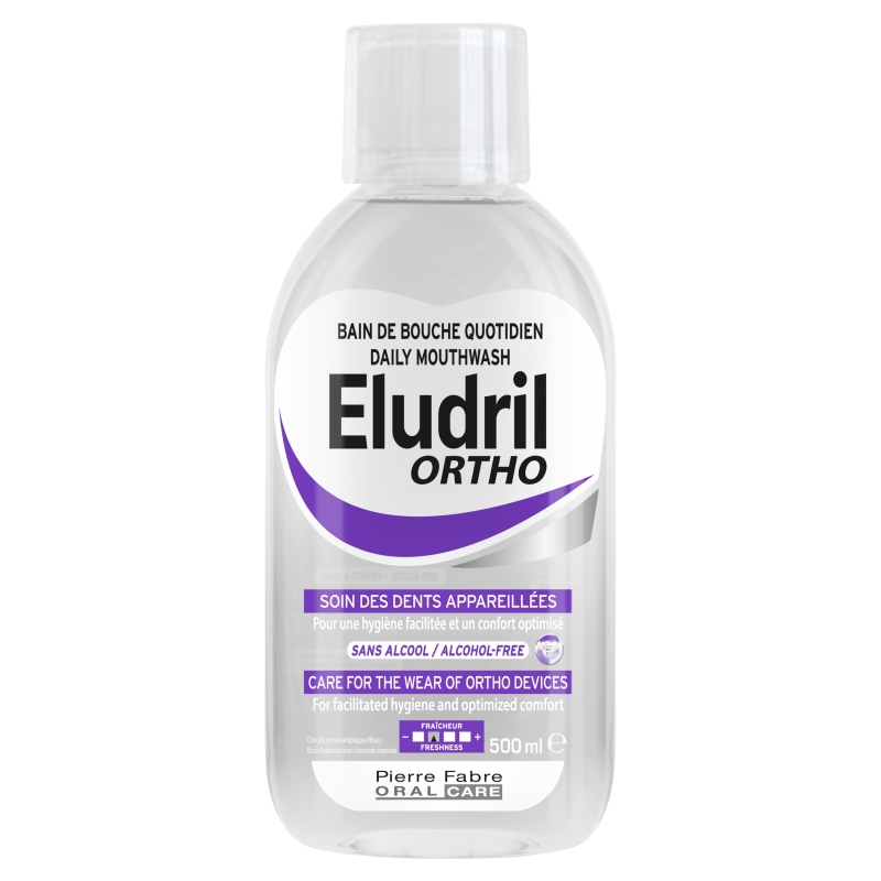 Eludril Ortho płyn do płukania jamy ustnej, 500 ml