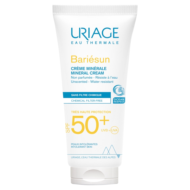 URIAGE Bariesun  krem mineralny z filtrem SPF 50+, 100 ml