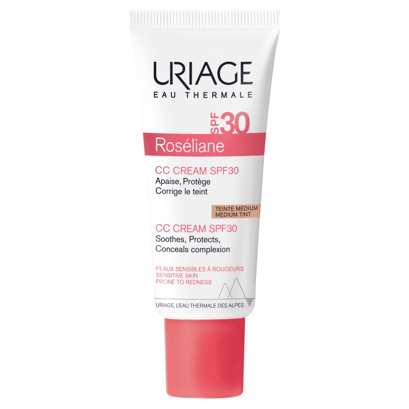 URIAGE Roseliane CC krem SPF 30 do cery naczynkowej, 40 ml