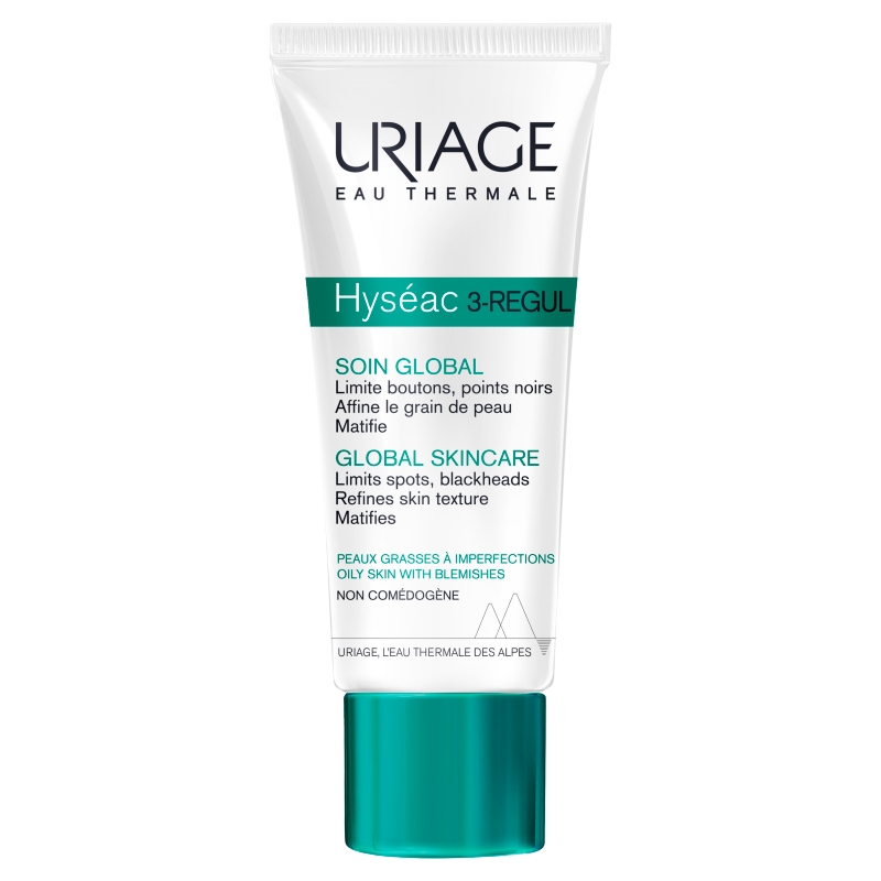 URIAGE Hyséac 3-REGUL, krem redukująca niedoskonałości, 40 ml