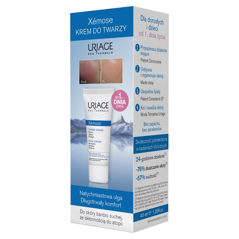 URIAGE Xemose krem do twarzy, 40 ml