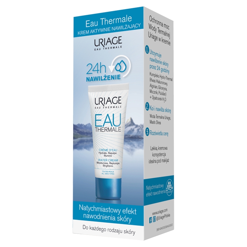 URIAGE Eau Thermale Krem  aktywnie nawilżający, 40 ml