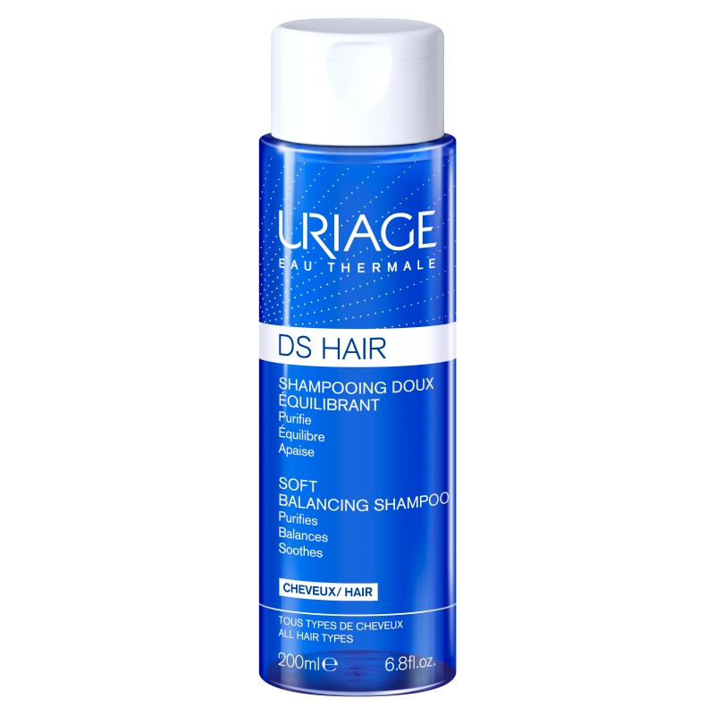 URIAGE DS HAIR, Delikatny szampon regulujący, 200ml