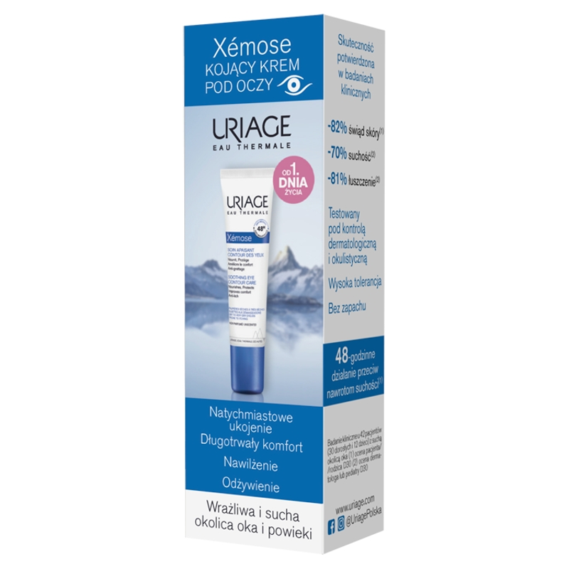 URIAGE Xemose krem kojący pod oczy, 15 ml